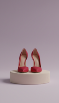 Sculpted Stiletto Heel In Cobalt Suede