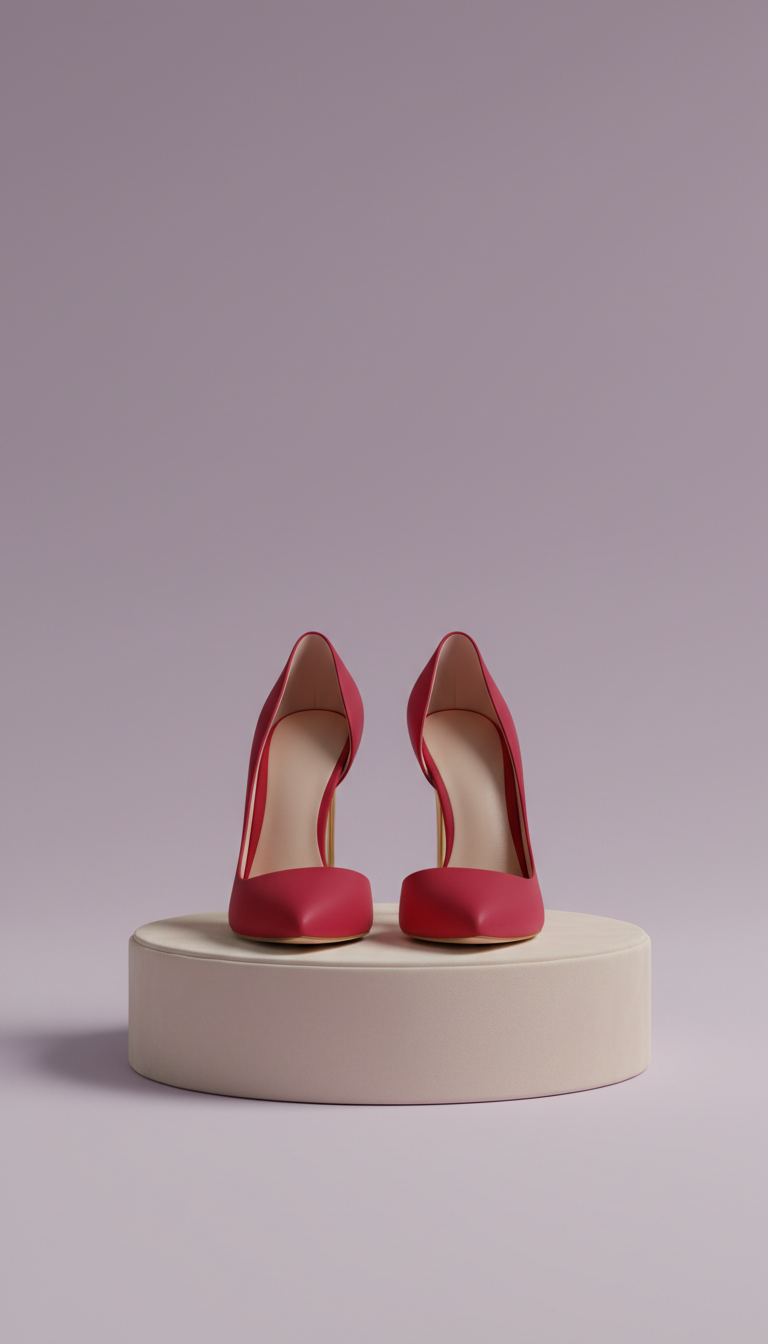 Sculpted Stiletto Heel In Cobalt Suede